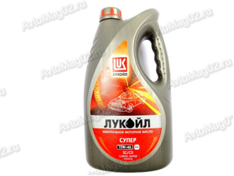 Масло моторное Лукойл Супер 15W-40 (мин)   4л