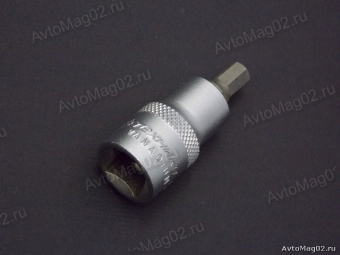 Головка с вставкой 1/2"  Шестигранник   7 х 55мм    625007 Дело Техники