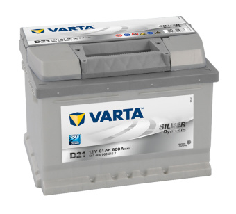 Аккумулятор 61 А*ч VARTA Silver Dynamic EN 600А 561400  (о.п.)