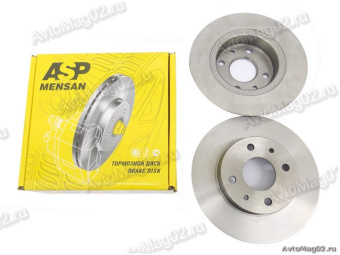 Диск тормозной 2108 (к-т 2шт)  ASP MENSAN 260201