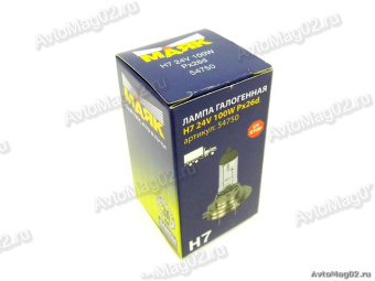 Лампа H7 24V 100W (PX26d)  МАЯК