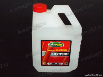Электролит  4л  OIL RIGHT   (белая канистра)