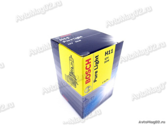 Лампа H11 12V  55W   BOSCH Pure Light  1987302084