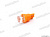 Лампа безцокольная 12В  5 Вт (W2.1x9.5d, W5W СВЕТОДИОД)  T10 конус ORANGE МАЯК от интернет-магазина avtomag02.ru