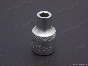 Головка торцевая 1/2"  6-гранная    8мм   Дело Техники  620008