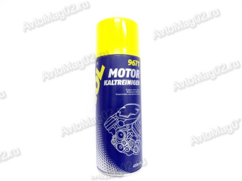 Очиститель двигателя профессиональный  450мл  MANNOL 2122 Motorkaltreiniger (аэрозоль)
