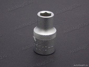 Головка торцевая 1/2"  6-гранная   10мм  Дело Техники  620010