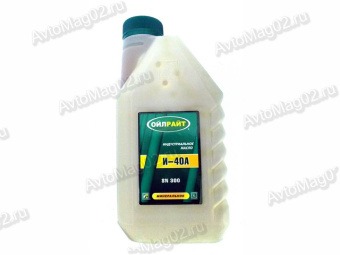 OIL RIGHT Масло веретенное И-40А   1л