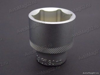 Головка торцевая 1/2"  6-гранная   30мм  Дело Техники  620030