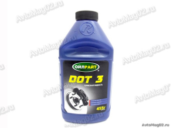 Тормозная жидкость  OIL RIGHT  DОТ-3  455г