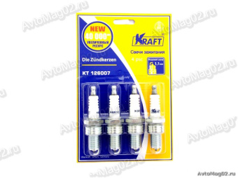 Свечи  KRAFT  КТ 126007   21083-15  8кл. инж.
