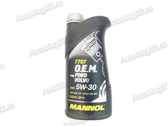MANNOL   O.E.M. for FORD  VOLVO  5W30(синт)  1л