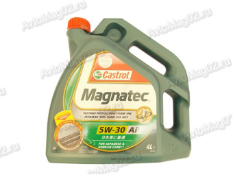 Castrol Magnatec 5W-30 AP, API SN/CF-4, ACEA A3/B3, A3/B4 синт.  (яп./кор. авто)  4л