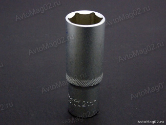 Головка торцевая 1/2"  6-гранная   21мм  Дело Техники  620021