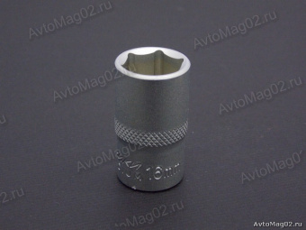 Головка торцевая 1/2"  6-гранная   16мм  Дело Техники  620016