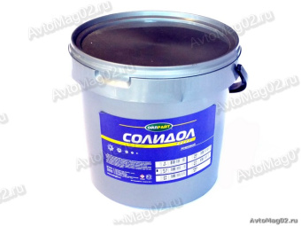 Смазка Солидол жировой  9.5кг. OIL RIGHT (ведро)