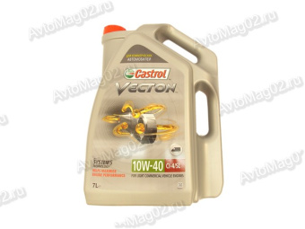Castrol Vecton 10W-40 (п/с)   для коммерч. (Cummins 2.8,  3.8)  7л