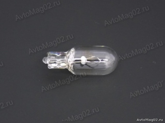 Лампа безцокольная 12В  5 Вт (W2.1x9.5d,  W5W белая, повтор. пов.) BOSCH 1987302206