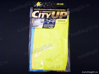 Салфетка  CityUp микрофибра "UNIVERSAL" (3шт) CA-102