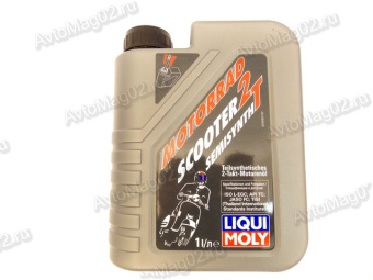 LIQUI MOLY  2-х Тактный  Motorrad Scooter 2Т Semisynth (п/с)  1л  -3983-