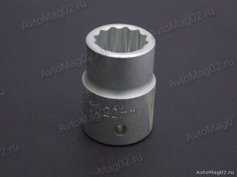 Головка торцевая 3/4" 12-гранная   22мм  Дело Техники  632022