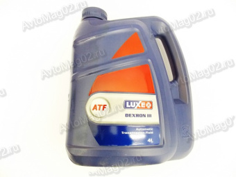 LUXE ATF Dexron III трансмиссионное масло 4л