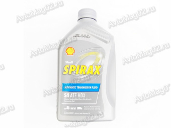 Масло трансмиссионное Shell Spirax S4  ATF HDX Dexron 3  синтетика  1л