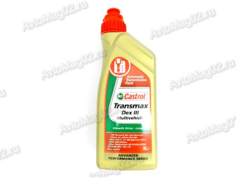 Castrol ATF Transmax Dexron III Multivehicle  трансмиссионное масло 1л