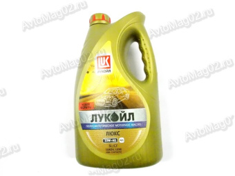 Масло моторное Лукойл Люкс 10W-40 SL/CF  полусинтетическое     4л