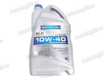RAVENOL DLO Diesel 10W-40 (п/с)   4л