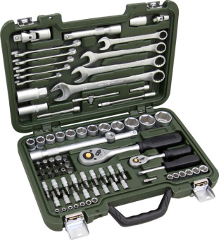Набор инструментов  82 предм.  ДЕЛО ТЕХНИКИ   620782    1/2", 1/4"