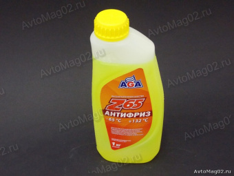 Антифриз AGA Z65 (-65C) AGA042Z  жёлтый   1кг