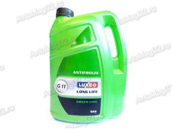 Антифриз LUXE G11  GREEN LINE зеленый   5кг