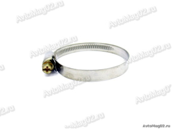 Хомут винтовой 40-60(56) NOVA Bright / МАЯК оцинк