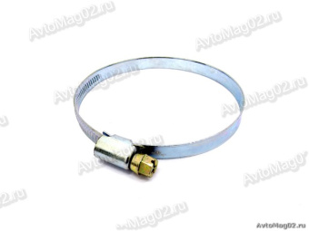 Хомут винтовой 70-90 NOVA Bright / МАЯК оцинк