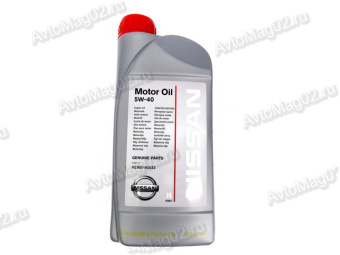 NISSAN  Motor Oil   5W-40  (синт) масло моторное  1л