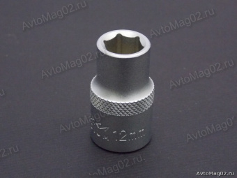 Головка торцевая 1/2"  6-гранная   12мм  Дело Техники  620012