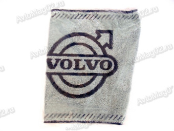 Полотенце махровое с надписью "VOLVO"  40х56см