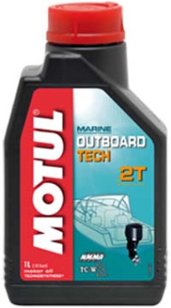 Масло моторное MOTUL Outboard TECH 2T  (для подвесных лодочных моторов)  1л