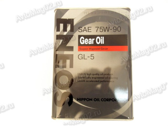 ENEOS  75W-90  GL-5 (п/с)  трансмиссионное масло  4л