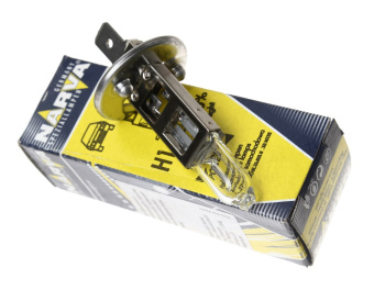 Лампа H1 12V  55W  +30%   NARVA  Range Power 48330