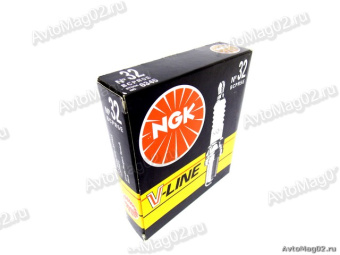 Свеча зажигания NGK  V-Line 32  (4шт)  BCPR5ES  PEUGEOT/RENAULT/CITROEN/SKODA/ГАЗ 405, 409 Euro3