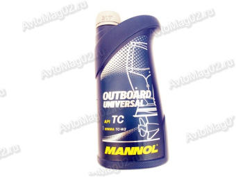 MANNOL 2-х Тактный OUTBOARD Universal (мин)  1лподвесных лодочных моторов с водяным охлаждением