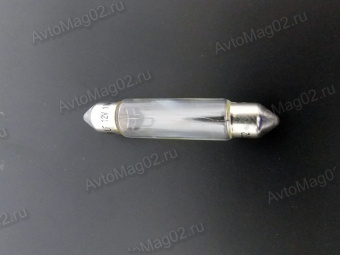 Лампа салонная / ном. знака 12В SV8,5  C10W  41мм  BOSCH 1987302210