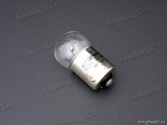 Лампа цокольная 24В 10W (BA15s, R10W, габариты ГРУЗОВИКИ) белая  SCT 202365