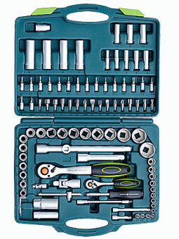 Набор инструментов в кейсе  94 предм.  Дело Техники 620794  (1/4", 1/2")